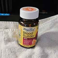 MegaFood Blood Builder Vegan Iron Supplement Tablet