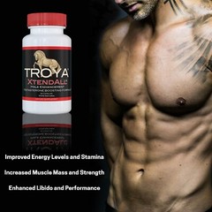 Troya Xtendall Premium Test Booster for Men – Enhances Energy, Stamina, Strength