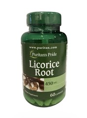 Licorice Root Puritan’s Pride 60 capsules Supplement Digestive Health Support