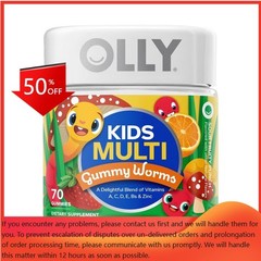 OLLY Kids’ Multivitamin Gummy Worms – 70ct