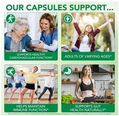 Aged Garlic Extract 7500mg Immune Support 300 Softgels Heart Health Antioxidant