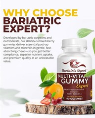 Bariatric Expert Multivitamin Gummies Fast-Melting Adult Formula 90 ct