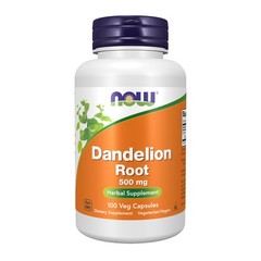 NOW Foods Supplements, Dandelion Root 100 Count (Pack of 1), Light Brown