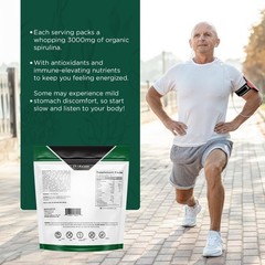 Probase Nutrition, Organic Spirulina Tablets, Premium Spirulina Supplement