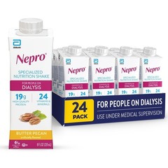 Nepro Nutrition Shake for People on Dialysis, 19g Protein, 420 Calories, Butt…