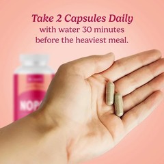 Natural 700 mg Nopal Cactus Capsules – Immediate Release Gluten-Free Supplement