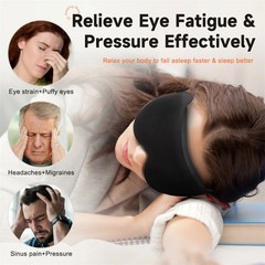 3D Sleep Mask | Contoured Eye Shade for Total Light Blocking