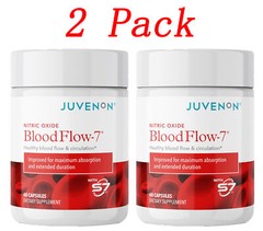 Juvenon BloodFlow-7 New & Improved Blood Circulation 60 Softgelsules New
