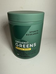Organic Greens Pineapple Coconut Superfood Powder for Energy & Detox 20 Servings