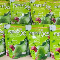 MIKEO Fiber XS Green Apple 30 Sachets Prebiotic + PR0biotic Sugar Free Detox