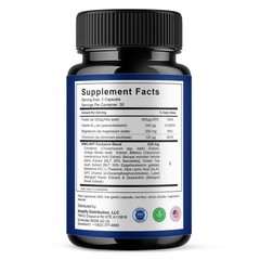 (3 Pack) Brain Vex Advanced, BrainVex Brain Health Formula (180 Capsules)