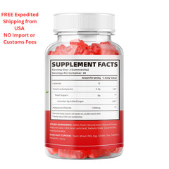 softbear Potassium Gummies for Adults, Sugar Free 60 Count (Pack of 1)