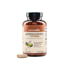 NatureWise Ashwagandha for Stress – With KSM-66 Extract, GABA, … FAST USA SHIP
