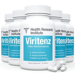 Viritenz – 5 Bottles – 100% Natural – Male performance
