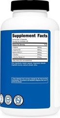 Nutricost Performance 750 mg Nitric Oxide Booster Capsule – 6.74 oz