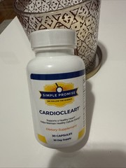 Cardio Clear 7 – 30 Capsules New/Sealed Exp 9/2026 Free Shipping!