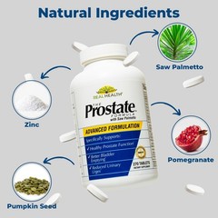 Advanced Prostate Health Supplements for Men – Saw Palmetto, Zinc & Pumpkin Seed