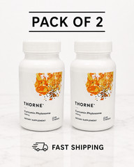 Thorne Curcumin Phytosome 1000mg Dietary Supplement | 120 Capsules pack of 2 New