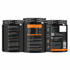 Carbamide Forte Creatine Monohydrate Powder 308g Orange Flavor For Men & Women