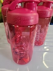 Lot 3 NEW PINK SPORT MIXER Blender Bottle w/ Ball 20 OZ Advocare BPA Free
