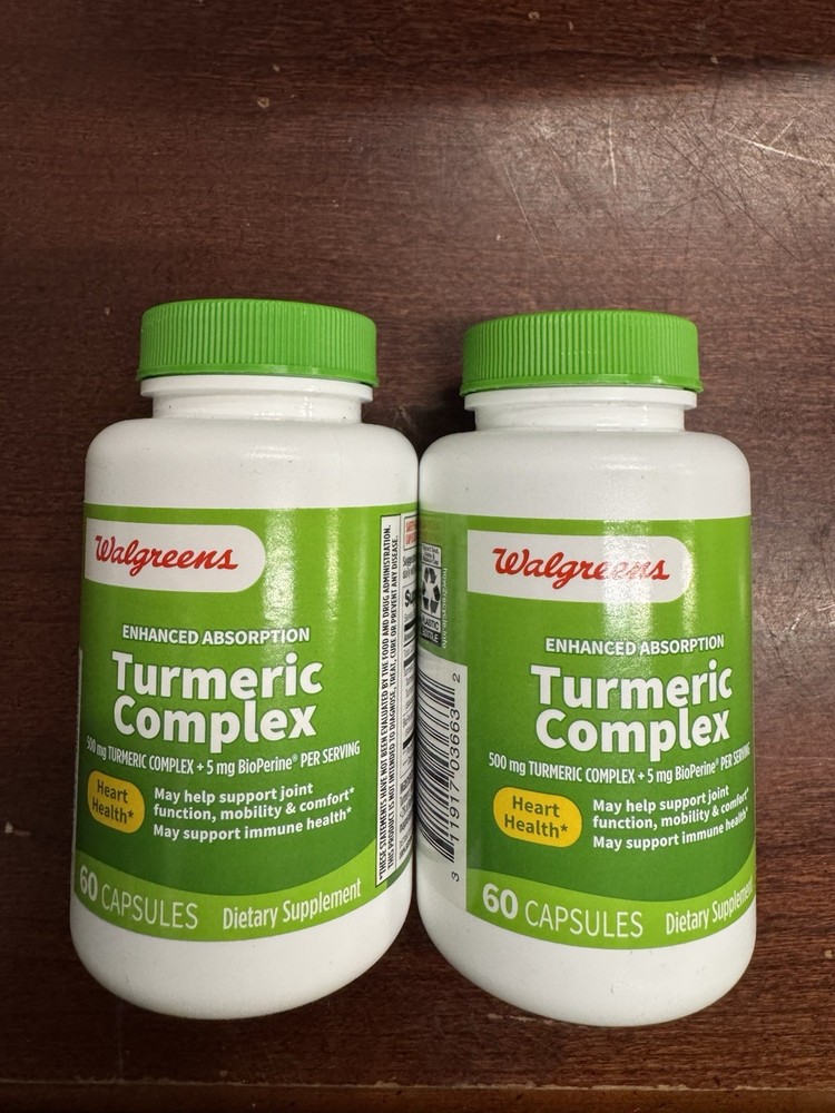 Turmeric Complex 500mg 60 Capsules (Pack Of 2)