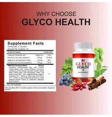 Glyco Health Pills, Glycohealth Dietary Supplement Metabolism Support Exp 03/28