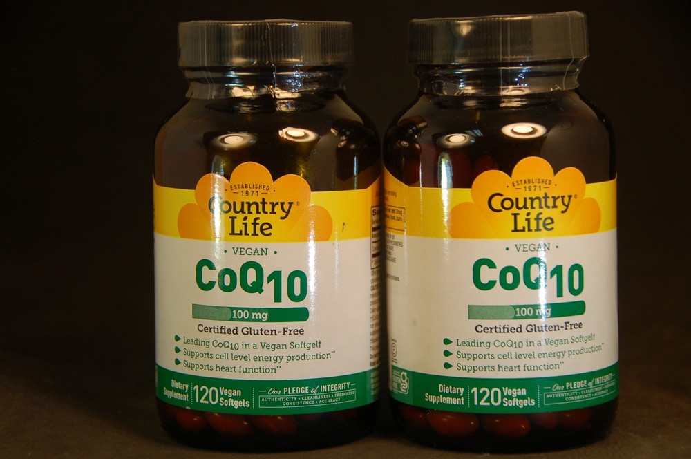 Country Life Vegan CoQ10 120×2= 240 Vegan Softgels