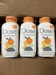 DOSE for Your Liver Cleanse Detox & Repair, 16oz EXP: 06/28 – 3 Pack