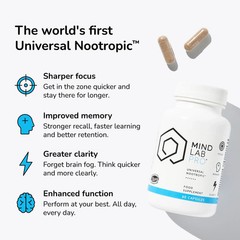 2P-Mind Lab Pro MLP v4 Universal NootropicTM Brain Booster Supplement for Focus