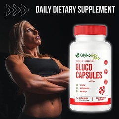 GlykoNex Gluco Capsules Blood Health Support Dietary Supplement 60 Capsules