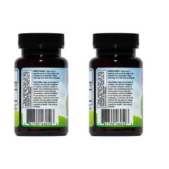 Pack of 2 Hepagard Natural Liver Support Supplement 30 Vegetable Capsules Detox