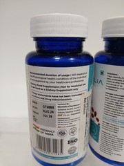 BIOVITALIA ORGANICS Plant Based Blood Builder 1000mg Iron 60ct Exp7/26 Two Pack