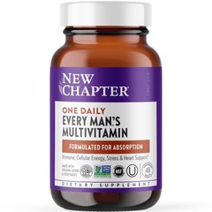 6/2026 New Chapter Men’s Multivitamin for Immune, Stress, Heart + Energy Support