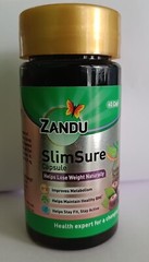 Zandu Slimsure Capsules 60 Count | Herbal Weight Loss Caps| Free Ship