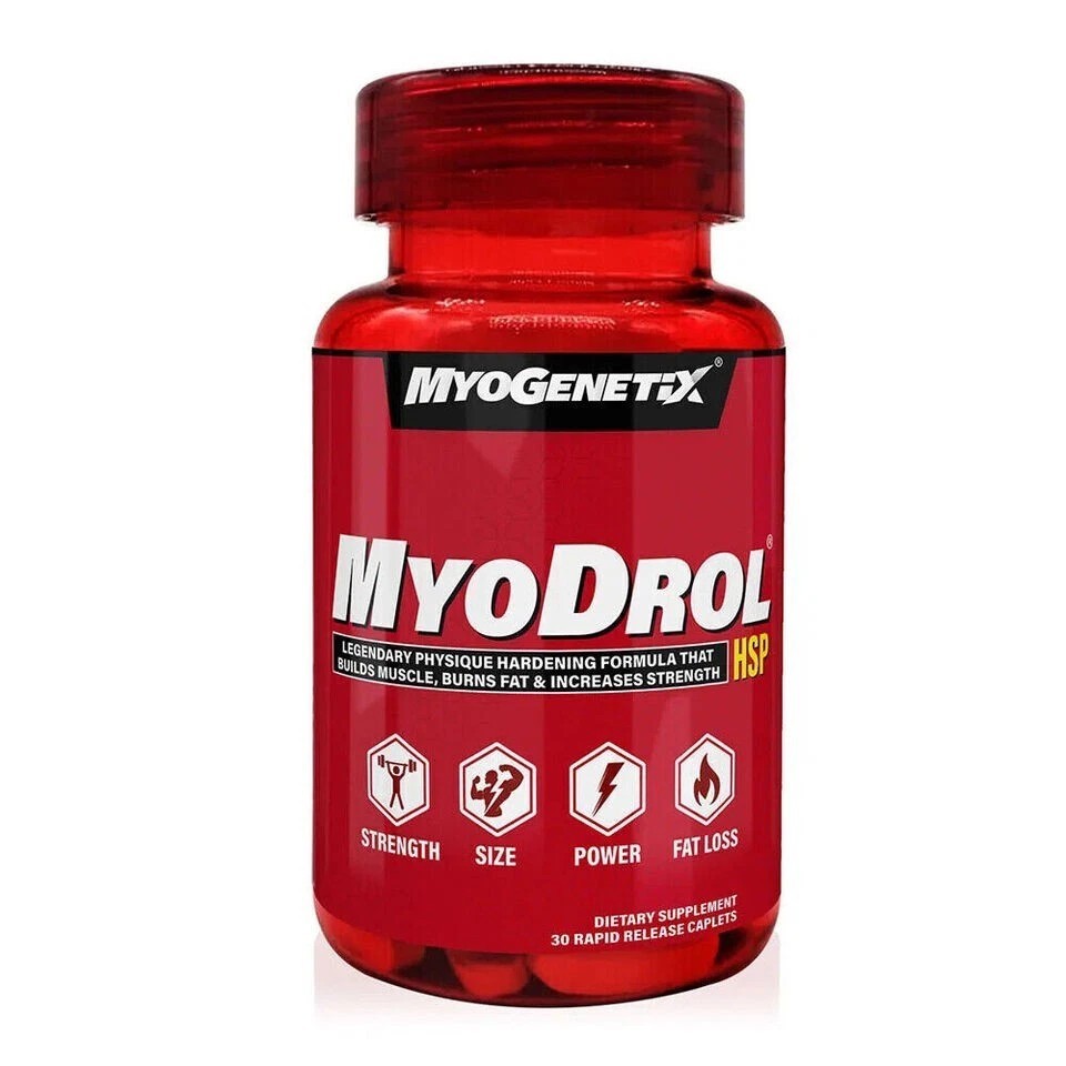 MYODROL-HSP 30 Caplets – 100% Natural Plant Isoflavone Extract Free Ship