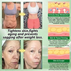 CareUplift Berberine Moringa Metabolic Patch | Nano Microneedle | 7-Day Results
