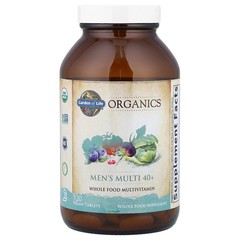 Garden of Life MyKind Organics Men s Multi 40 120 Vegan Tablets Gluten-Free, No