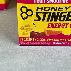 48 Honey Stinger Energy Gel Packets Fruit Smoothie Lot 4 12-Packs 1.1oz 01/2027