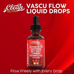 Cayenne Pepper Supplement Liquid Drops + Hawthorn Berry, Vitamin D3 K2