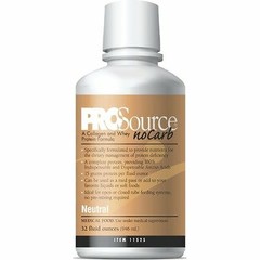 ProSource NoCarb Protein Supplement, Unflavored 32 oz. Bottle Concentrate,