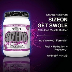 Gaspari Nutrition SizeOn,The Ultimate Hybrid Intra-Workout Amino Acid&Creatine F