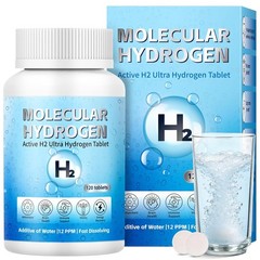 Molecular Hydrogen Tablets 12 PPM Hydrogen Water Supplement with Magnesium