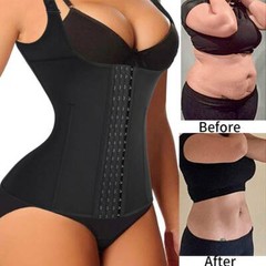 Fajas Reductoras Abdomen Para Sudar Y Perder Peso Mujer Shaper Waist Trainer US
