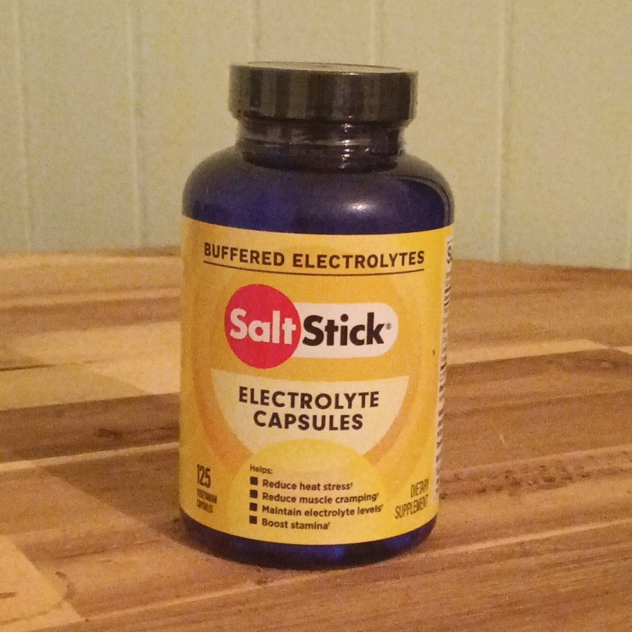 SaltStick Buffered Electrolytes Capsules Vegetarian 125 Count SS-01-0125