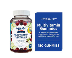 2 PACK Equate Once Daily Men’S Multivitamin Gummies, 150 Ct