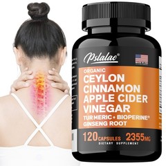 Ceylon Cinnamon, Apple Cider Vinegar – Ginseng,Turmeric,Bioperine – Joint Health
