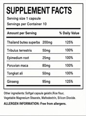 Stamina Magic 100mg Men’s Vitality Energy Performance Support 10 Tablets – F/S