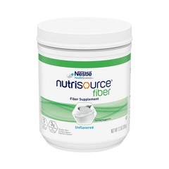 Nestle Nutrisource Fiber Fiber Supplement Unflavored 7.2 Oz. Canister 4 Ct