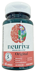 Schiff Neuriva Original Brain Health 45 Capsules EXP 8/27