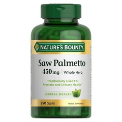 Nature’s Bounty Saw Palmetto 250 Count Herbal Supplement For Men’s Health